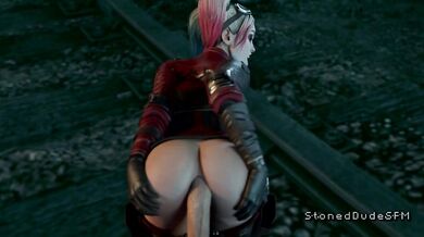 "Hardcore Harem of Harley Quinn - Lucky You! (Various Men)"