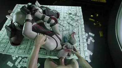 "Hardcore Harem of Harley Quinn - Lucky You! (Various Men)"