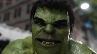 "HULK AND IRON MAN - FIGHTING OVER THE CHAIR"