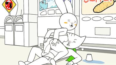 Sexy doki and nabi have a steamy night together in their adventure to fulfill the fan's desires
