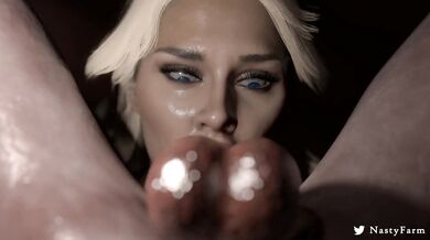 Princess Peach gets a surprise birthday fuck from her King!