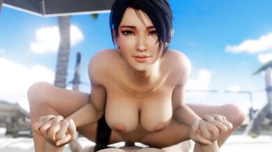 'Mother Nature's Orgy on the Beach with Momiji'