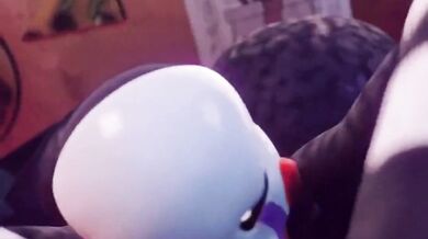 'Sexy doll sucks cock'