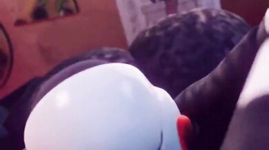 'Sexy doll sucks cock'