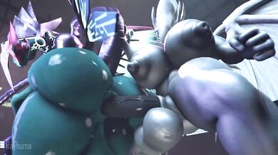 "Dance Babe, Dance! Rayhuma's Disco Music Bodyslam Hentai Video"