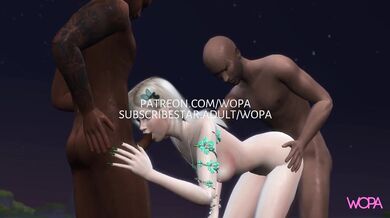 'The Splashing Mermaid Seductress - Taking Soldiers to the Depths of the Sea for a Menage-a-Trois'