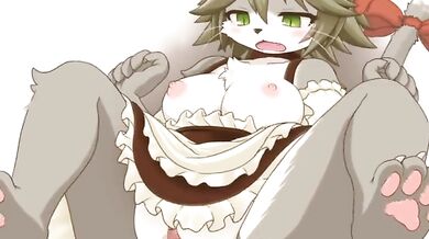 "Masturbating in the Shower with a Cat Ear Mask"