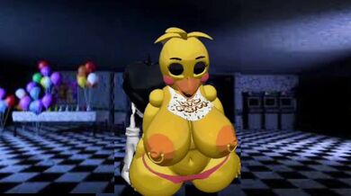 "Busty babe fondles the dick of Sonic the Hedgehog's human form."