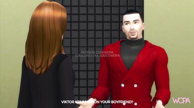 'Ginny and Hermione take on Viktor Krum in a steamy threesome, while clueless Ron watches from the sidelines.'