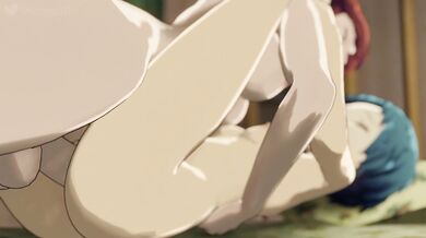 "Sisters in Heat: Shiomi and Fuuka's Nightly Relief, Brought to You by Mango3D!"