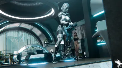 Hentai Battle Royale: Morinth vs EDI