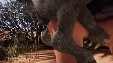 "Bestiality: The Goat Demon Breeds with the Human Female in a Wild Adventure"