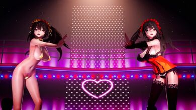 "Kurumi squishes Lupin DD_suke"