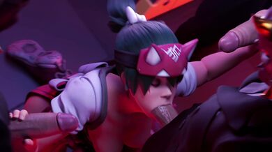 "The Sneaky Assassins Get a Groupie Gangbang in Ultra High Definition (60fps)"