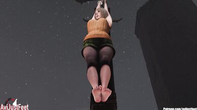 'Ashley Tickled by Leon - First Minute - [AvixJustFeet]'