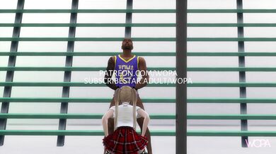 'He caught his girlfriend with a player and is spying on them in the shower.'