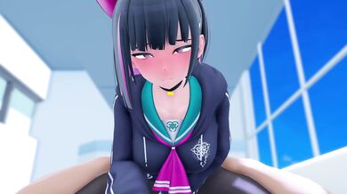 Kaotaro and Kazusa (Clothed Nude)