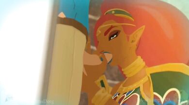 "Adventure Time with Urbosa and Her Gangbang Posse"