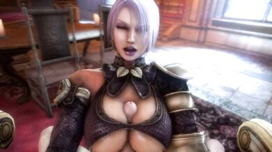 'Titfucking with Ivy Valentine, the Hentai Queen'