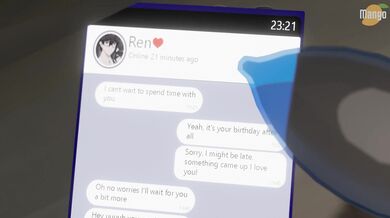 'Makoto Is Busy Getting Fucked By A Mighty 3D Mango!'