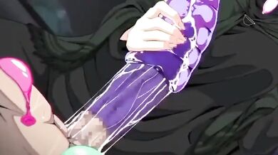 "Phantom Bukkake with Hentai Faces: ONI in the Mask of RU Shadow"