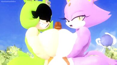 'Busty Lady vs Huge Dick in Heavy Petting'