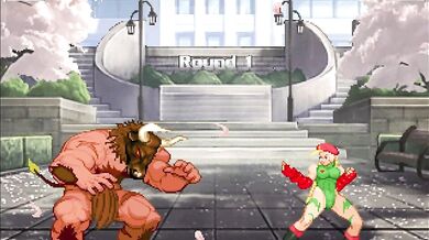 'Mighty Mino-Warriors Battle It Out!'