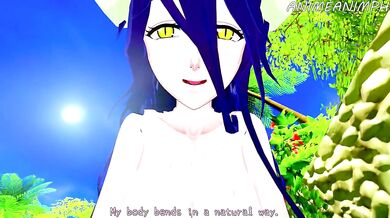 'Humiliation Hentai - Albedo, the Overlord's Sex Slave Rides Your Cock'