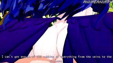 'Humiliation Hentai - Albedo, the Overlord's Sex Slave Rides Your Cock'