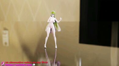 "Bouncing Nekomimi in Lacy Lingerie Shakes Her Ass to the Beat of Raiden's Theme, Leaving Mei Breathless with Desire"