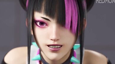 Redtube: Juri and Han, the Hentai Footjob