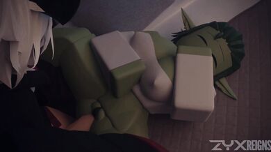 Rewarding Her with a Hentai Fucking Orgy