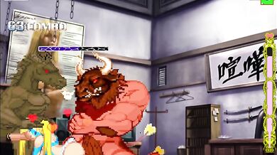 'Majestic Minotaur Meets Curvy Mika'