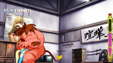'Majestic Minotaur Meets Curvy Mika'
