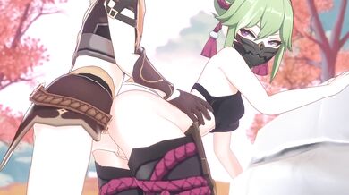 "Rebirth of Innocence: The Impactful Hentai Video Collection of Genshin High School Girls"