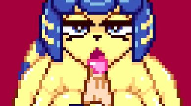 'Fully-Pixeled Ankh Loves to Upload Her Video and Enjoy the Hentai Porn Action!'