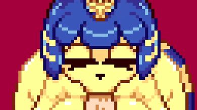 'Fully-Pixeled Ankh Loves to Upload Her Video and Enjoy the Hentai Porn Action!'