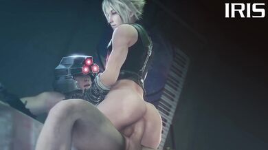 'Major Kadaj rides Cloud's sword like a dildo'