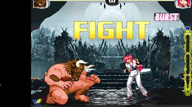 "The Kung Fu Girl Fights the Mighty Minotaur!"