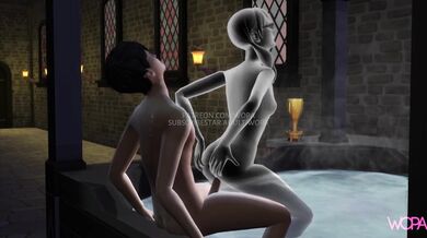 'Harry Potter and Moaning Myrtle have wild sex in the steamy showers of Hogwarts.'