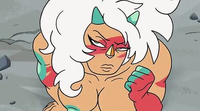 'Horny Lady Eats Her Way Through Big Black Schlong!' [profannytea]