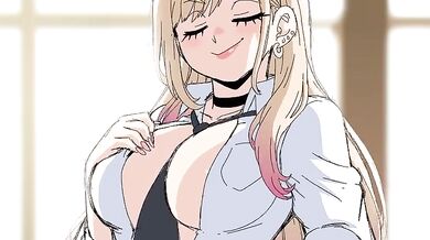 'Ms. MILF Next Door: Marin Shows Her Tits for the First Time'