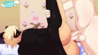 "My Hero Academia: Hentai Hyperlactation Adventures with Cat Noir and Friends"