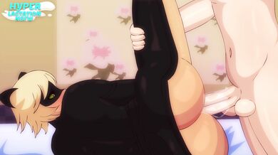 "My Hero Academia: Hentai Hyperlactation Adventures with Cat Noir and Friends"