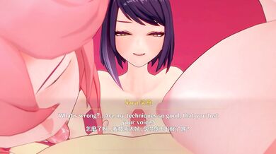 'BDSM Love in the Inazuma Rabbit Club: Raiden, Sara and Yae (Naked Ver.)'