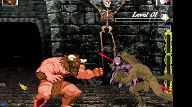 'The Mighty Minotaur vs The Sexual Goddess Scathacha!'