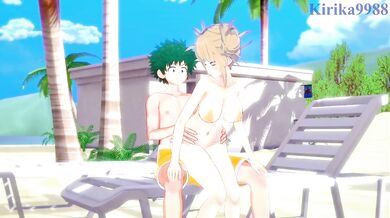 'My Hero Academia: Toga and Midoriya's Beachside Romp'