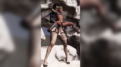 "Hentai Battle Royale: Tall Futa vs Twink"