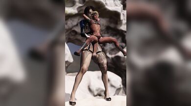 "Hentai Battle Royale: Tall Futa vs Twink"