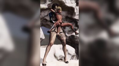 "Hentai Battle Royale: Tall Futa vs Twink"